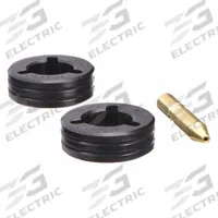 MILLER ELECTRIC Drive Roll Kit: 2-Roll, 0.035 in, V-Knurl, 0.035 in (MPN 079606). Key specifications — attr30202: Multimatic 255; attr30204: 32 Series; attr30206: Flux-Cored; attr30197: MILLER ELECTRIC; attr30194: 079606.