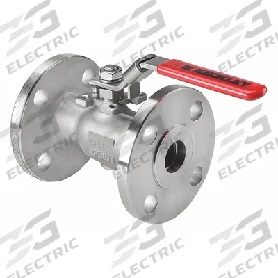 KECKLEY Manual Two-Way Ball Valve: 1 in, 316 Stainless Steel, Straight, Class 300 Flange - Stainless Steel Ball Valves