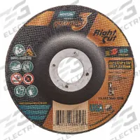 NORTON Depressed Center Cut-Off Wheel: Type 27, 4 1/2" x 1/16" x 7/8", Ceramic, 36 Grit (MPN 66252838456). Key specifications — Series: Quantum 3 RightCut; Brand: NORTON.