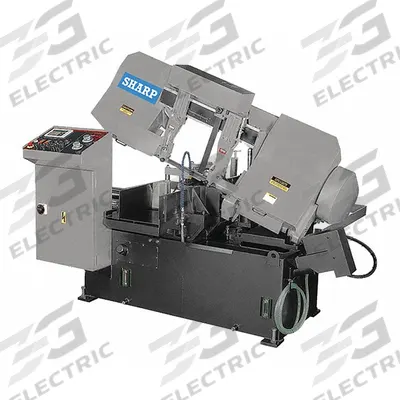 SHARP Band Saw: 10 3/16 in x 11 13/16 in, 66 to 328, 0°, 17.0 A, 3 Phase - Non-Mitering Semi-Automatic Horizontal Band Saws