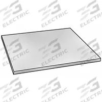 PEI Sheet: 0.04 in Thick, 12 in x 4 ft, Opaque, Amber, 17,000 psi Tensile Strength, 0.5 ft-lb/in (MPN 1NRG3). Key specifications — Clarity: Opaque; Impact Strength: 0.5 ft-lb/in.