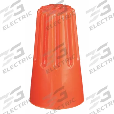 APPROVED VENDOR Twist-On Wire Connectors: Orange, Wire Sizes 22 AWG – 14 AWG, 600 V, 300 - General Purpose Wire Connectors