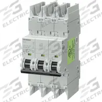 SIEMENS IEC Miniature Circuit Breaker: 8 A Amps, 125V DC, 10kA at 277/480V AC, Screw Clamp (MPN 5SJ43088HG42). Key specifications — DC Voltage Rating: 125V DC; Max. AIR Rating: 10kA at 277/480V AC; Terminal Connection: Screw Clamp; Brand: SIEMENS.