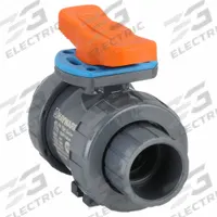 HAYWARD FLOW CONTROL Manual Two-Way Ball Valve: 1 1/2 in, PVC, Straight, 250 psi Max. Pressure (CWP) (MPN TBH1150ASTV0000). Key specifications — attr1008170: HAYWARD FLOW CONTROL; attr1017899: Locking Tee.