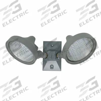 BIG BEAM Wet Location Remote Head: LED, Plastic, Ceiling/End/Wall, 5 W Lamp Watt - Plastic Wet Location Remote Heads