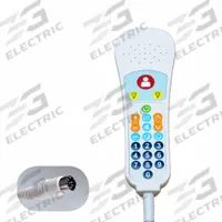 CREST HEALTHCARE SUPPLY Digital Pillow Speaker: 3 3/16 in Overall Wd, 8-Pin DIN, 30V DC (MPN EN0401EXAEA014AE1). Key specifications — End Connection Type: 8-Pin DIN; Standards: UL 1069; Manufacturer Part Number: EN0401EXAEA014AE1; Color: White; Voltage: 30V DC; Brand: CREST HEALTHCARE SUPPLY; Call Station Type: Digital Pillow Speaker.