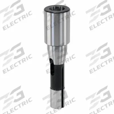 LYNDEX-NIKKEN Drill Chuck Arbor: R8 to MT3 (MPN 840-003-2.56) - Bridgeport-Taper to Morse-Taper Arbors
