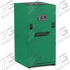 SPEEDAIRE Refrigerated Air Dryer: ISO Class 6, 35 cfm, 115V AC, 3/4 in NPT, 50°F Dew Point, 0.99 kW (MPN 55EY10). Key specifications — attr109787: 115V AC; attr109807: HITN; attr109762: SPEEDAIRE.