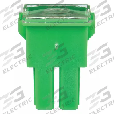 BUSSMANN Automotive Fuse: FLF Series, Green, Female, Cartridge, Fast-Acting, 40 A - Female Fast-Acting Fuses