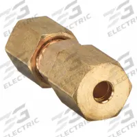 APPROVED VENDOR Compression Fitting Union: 5/8 in OD x 5/8 in OD Fitting Size, Brass (MPN 700062-10). Key specifications — Brand: APPROVED VENDOR.