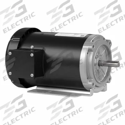 LEESON General Purpose Motors: C-Face/Universal Mount, Open Drip Proof, 3/4 hp - Leeson Flex-In-1 3-Phase General Purpose AC Motors