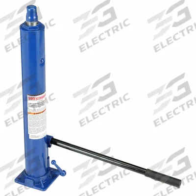 WESTWARD Crane Jack: Crane Jack, 8 ton Load Capacity, Blue, 3ZC71/3ZC72 - Replacement Hydraulic Jacks for Engine Cranes