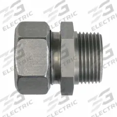 BRENNAN INDUSTRIES Compression Tube Straight: 6 mm OD x 2 mm OD x 1/8 in Pipe Size, Steel, Rigid (MPN D7404-E06-02). Key specifications — Brand: BRENNAN INDUSTRIES; Series: D7404.