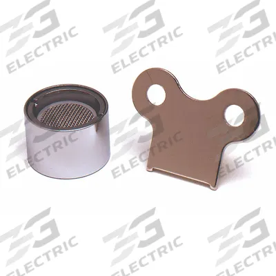 T&S BRASS Outlet: 2.2 gpm Flow Rate, Aerated Flow Outlet, Brass, Chrome Finish, Female - Faucet Aerators & Outlets