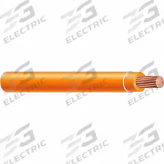 Building Wire: Copper, 14 AWG, 1 Conductors, Stranded, Orange, 1,000 ft Lg, THHN/THWN (MPN 22961704). Key specifications — Voltage: 600 V; Brand: SOUTHWIRE.