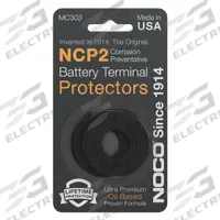 NOCO Protective Washer: Top, Battery, Gray, (2) Top/Side Post NCP2 Battery Terminal Protectors, Felt (MPN MC303)