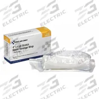 FIRST AID ONLY Stretch Gauze: 4 yd Dressing Lg, 4 in Dressing Wd, Gauze, Sterile (MPN 5-800). Key specifications — Water Resistance: Not Water Resistant; Self-Adhesion: Self-Adhering; Unitized: Unitized; Standards: ANSI Z308.1-2015; Manufacturer Part Number: 5-800; Package Type: Box; Product Type: Stretch Gauze; Sterility: Sterile.