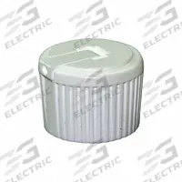 Cap: 24 mm Dia, White, Polyethylene, Unlined, 24-410 mm Screw Closure Size, 1,880 Closures Included (MPN CAP-00341). Key specifications — Closure Type: Dispensing; Clarity: Colored; Product Type: Flip Top Dropper Cap; Septa Included: No; Vented: No; Screw Closure Size: 24-410 mm; Brand: QORPAK; Closure Color: White.
