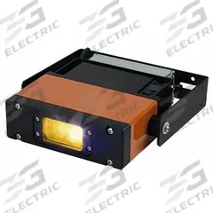 VISUAL WORKPLACE INC. Projector, light marking, signals: Safety Crane Line, Line, Blue, 65 W (MPN 66-3134-80-618). Key specifications — Brand: VISUAL WORKPLACE INC.; Includes: Mounting Bracket; Laser Color: Blue; Watts: 65 W; Legend/Background Color: Line; Manufacturer Part Number: 66-3134-80-618; Product Type: Safety Crane Line; Product Includes: Projector with Lens.