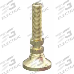 Leveling Feet: 20 Series/25 Series/30 Series/40 Series/45 Series, Steel, 31.75 mm x 31.8 mm x 73 mm (MPN 65-2190). Key specifications — Includes Fasteners: Yes; Mounting Type: Drop-In; System of Measurement: Metric; Finish: Zinc-Plated; Brand: 80/20; Material: Steel; Product Type: Deluxe Leveling Foot; Adjustable: Yes.