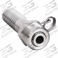 SANI-LAV Swivel Hose Adapter: Stainless Steel, Stainless, 3 3/4 in Overall Lg, Barb (MPN N15S). Key specifications — Inlet Connection Type: Barb; Brand: SANI-LAV; Color/Finish: Stainless; Includes: Trigger Lock Ring; Material: Stainless Steel; Product Type: Hose Adapter.