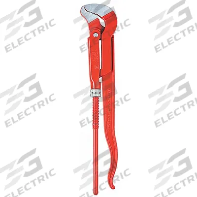 KNIPEX Pipe Wrench: Alloy Steel, 4 3/4 in Jaw Capacity, Serrated, 26 in Overall Lg - Swedish Pipe Wrenches