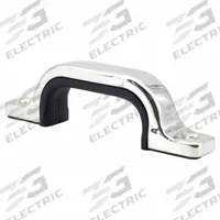 SUGATSUNE Pull Handle: Unthreaded Holes, Stainless Steel, Silver, 3.5 mm x 20 mm Screw Size (MPN US-120/M). Key specifications — Brand: SUGATSUNE; Projection Type: Non-Recessed; Material: Stainless Steel; Finish: Mirror; Color: Silver; Folding Type: Fixed; Mounting Type: Unthreaded Holes; Screw Size: 3.5 mm x 20 mm.