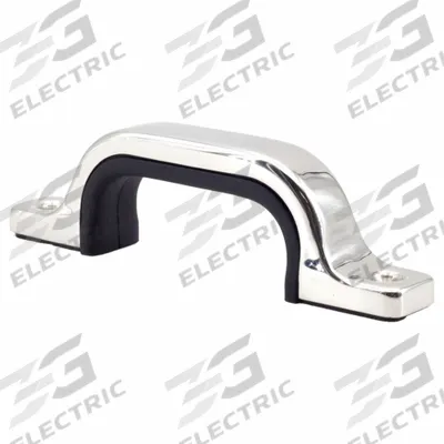 SUGATSUNE Pull Handle: Unthreaded Holes, Stainless Steel, Silver - Standard Pull Handles