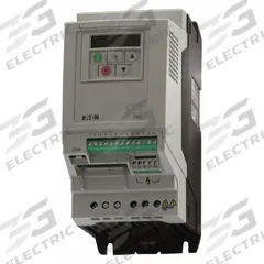 EATON Variable Frequency Drive: In Phase Three, Out Phase Three, 2 hp, 4.1 A Output Current - Max (MPN DA1-344D1FB-A20C). Key specifications — Style: Advanced MicroDrive; Color: White; Output Phase: Three.