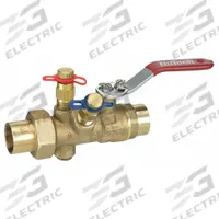 NUTECH Manual Balancing Valve: Manual, Sweat, 1.5 gpm – 5 gpm, 1.5 gpm Min. Flow Rate, Brass, Sweat (MPN MB1E-1B-075S-075S). Key specifications — Brand: NUTECH; Accuracy: ±3%.