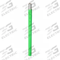 DBI-SALA Davit Lower Mast Extension: 63 in, Upper Arm Mast, Green/Silver, Lower Mast Extension (MPN 8000115). Key specifications — Brand: DBI-SALA; Color: Green; Confined Space Component: Lower Mast Extension; Compatible Component: Upper Arm Mast; Material: Aluminum; For Use With: Davit Hoist Systems.