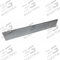 MICRO 100 Cut Off Blade: 2 Cutting Ends, V-Groove Tip, 1/2 in Overall Ht, 4-1/2 in Overall Lg, Zinc (MPN T-101-V)