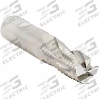 CLEVELAND Roughing End Mill: Cobalt, 4 Flute, Coarse Pitch, 1/2" Mill Dia, 1/2" LOC, 2-1/2" OAL (MPN C31180)