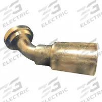 KURT Hydraulic Crimp Fitting: Carbon Steel, Straight, -16 For Hose Dash Size, Male x Male (MPN C6145-16-20). Key specifications — Fitting Gender: Male x Male; Fitting Connection Type: Flange x Hose End; Thread Size: 1"-11; For Hose Dash Size: -16; Brand: KURT.