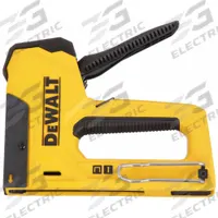 DEWALT Staple/Nail Gun: 7 13/32 in Overall Lg, For 7/16 in Staple Wd, Straight Drive, Aluminum (MPN DWHTTR350). Key specifications — attr177325: Straight; attr125717: DEWALT; attr171020: Stanley TRA700; attr177373: Aluminum; attr472098: Brad Nails & Flat Crown Staples; attr508666: 7 In or Less.