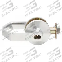 FALCON Door Lockset: Storeroom Lever Locksets, Chrome, ADA Compliant (MPN B581BD D 626). Key specifications — Ligature Resistance: Not Ligature-Resistant; Brand: FALCON; Lockset Function ANSI Code: F86; Visual Indicator Message: No Message; Lockset Style: Dane; ADA Compliant: Yes; Finish: Satin Chromium-Plated : Zinc.
