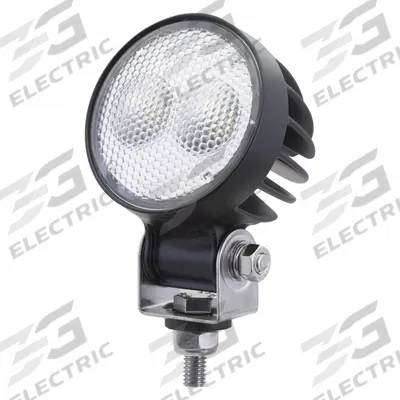 GROTE Vehicle Work Light: Round, Flood, LED, Bracket, Pigtail, Universal, Recessed Mount - Vehicle Floodlights