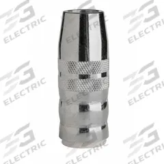 LINCOLN ELECTRIC Nozzle: 5/8 in, Conical, Flush, Threaded (MPN KP2743-1-62F). Key specifications — Manufacturer Part Number: KP2743-1-62F; Nozzle to Tip Relationship: Flush; For Contact Tip Series: Magnum Pro 550A; For MIG Gun Series: Magnum Pro 550; Brand: LINCOLN ELECTRIC.