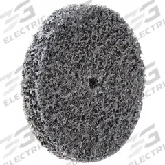 SCOTCH-BRITE Unitized Wheel: 1 1/2 in Dia x 1/4 in W, 1/8 in Arbor Hole, Silicon Carbide, Fine, Soft (MPN 7000000691). Key specifications — Series: XL-UW; Brand: SCOTCH-BRITE.