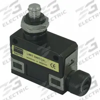 DAYTON Limit Switch: Plunger Actuator, 33 mm Mounting Hole Horizontal Center to Center Distance, Top (MPN 13F515). Key specifications — Manufacturer Part Number: 13F515; Brand: DAYTON; Electrical Connection: Screw Terminals; Actuator Type: Plunger.