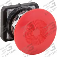 DAYTON Mushroom Head Push Button: Red, 30 mm Mounting Size, Non-Metallic, Momentary (MPN 30G358). Key specifications — Brand: DAYTON; Action: Momentary; Series: Dayton; Push Button Material Type: Non-Metallic.