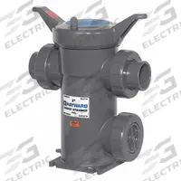 HAYWARD Basket Strainer: PVC, 0.125 in Screen Size, Single, Socket and Threaded, 1 1/2 in (MPN SB1150ST18). Key specifications — Brand: HAYWARD; Compatible Product Type: Water; Gasket Material: FPM; Screen Material: PVC.