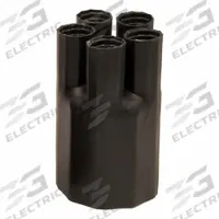 ELECTRIDUCT Heat Shrink Breakout Boots: 10 Pk, 3.93 in I.D. Before Shrinking, 7.7 in Lg, Black (MPN HSB-5-4.0-10PK). Key specifications — Brand: ELECTRIDUCT; Color: Black; _Pack Size: 10.