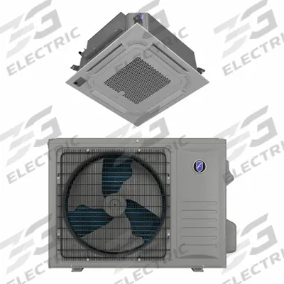 FRIEDRICH Mini-Split Air Handler/Condenser: 4,300 BtuH to 14,500 BtuH - Ceiling-Mount or Ducted Cassette Air Handler Mini-Split Systems