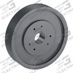 APPROVED VENDOR V-Belt Pulley: 5V2120, 6 Groove, 21.2 in OD, Bushed Bore, F, For 5V/5VX Belt Section (MPN 65V2120F). Key specifications — Pulley Industry Number: 5V2120; Pitch Diameter: 21.2 in (5V); For Belt Section (broad, with similar types): 5V or 5VX.