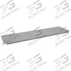 TENNSCO Workbench Shelf: 96 in Overall Wd, 36 in Overall Dp, Gray, Steel, Includes Mounting Hardware (MPN FS-3696). Key specifications — Includes Mounting Hardware: Yes; Color: Gray.