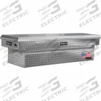 BUYERS PRODUCTS Crossover Truck Box: Crossover Truck Box, Single Lid Lid, 71 in Overall Wd, Aluminum (MPN 1709435). Key specifications — Color: Silver; Brand: BUYERS PRODUCTS.