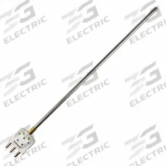 OMEGA Long-Life & High-Accuracy RTD Probes: -58°F to 842°F /-50°C to 450°C, For Air/Water Media Type (MPN PR-13H-3-100-1/4-6). Key specifications — Brand: OMEGA.
