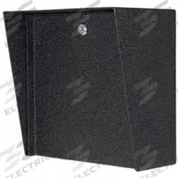 PEDESTAL PRO Outdoor Housing: 10 in Overall Ht, Black, Cover Housing, 6 in x 10 in, Black (MPN MC-CS-10-E). Key specifications — attr193630: PEDESTAL PRO; attr982335: Cam Lock; attr982316: Black; attr982338: Keypads; attr982348: Powder Coated; attr982331: Carbon Steel; attr1022512: Cover Housing.