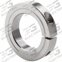 CLIMAX METAL PRODUCTS Shaft Collar: 1-Piece, Inch, Round, Clamp-On, 4 in Bore Dia, 7/8 in Collar Wd (MPN H1C-400-S). Key specifications — attr85402: CLIMAX METAL PRODUCTS; attr666006: Inch.